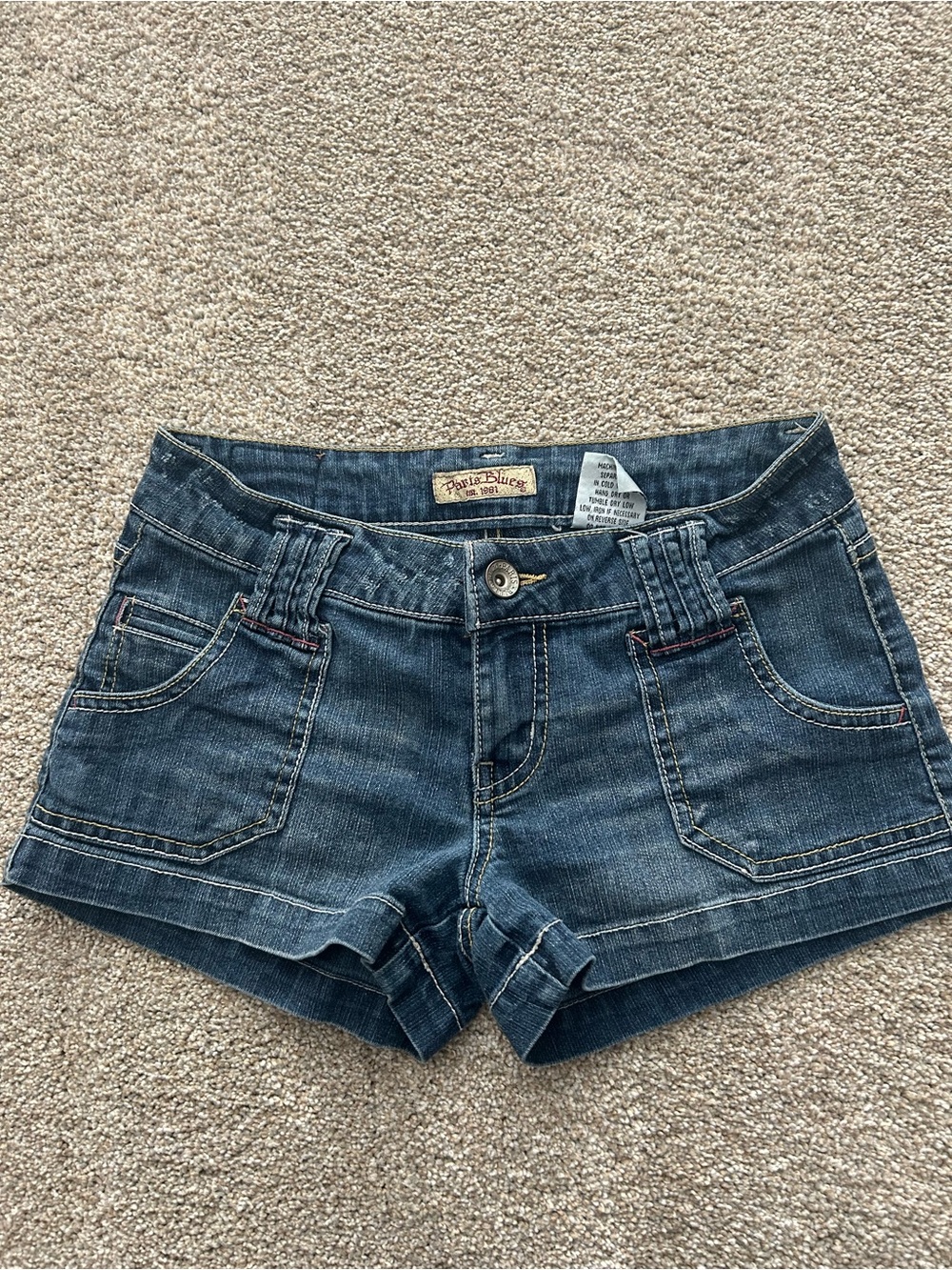 Paris Blues low rise jean shorts
